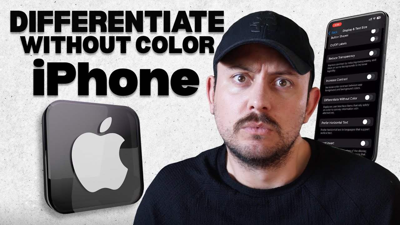 How to Enable Differentiate Without Color on iPhone (Accessibility Settings)
