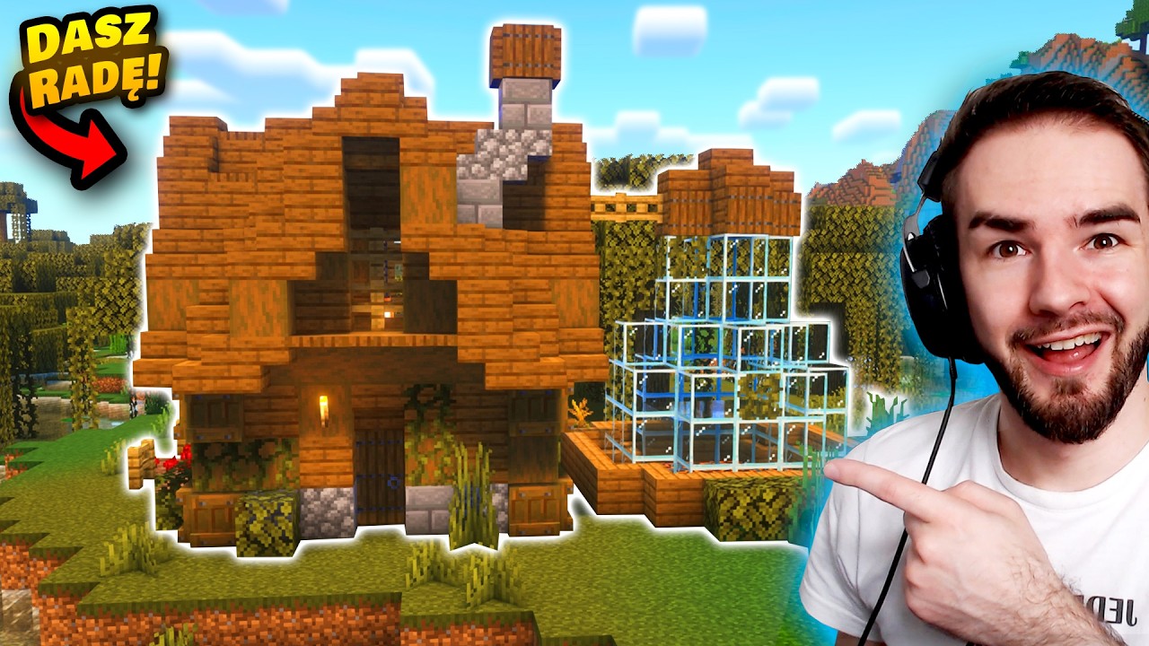 Przebudowałem najbrzydszą strukturę w Minecraft! 🐸 (Chata Wiedźmy)