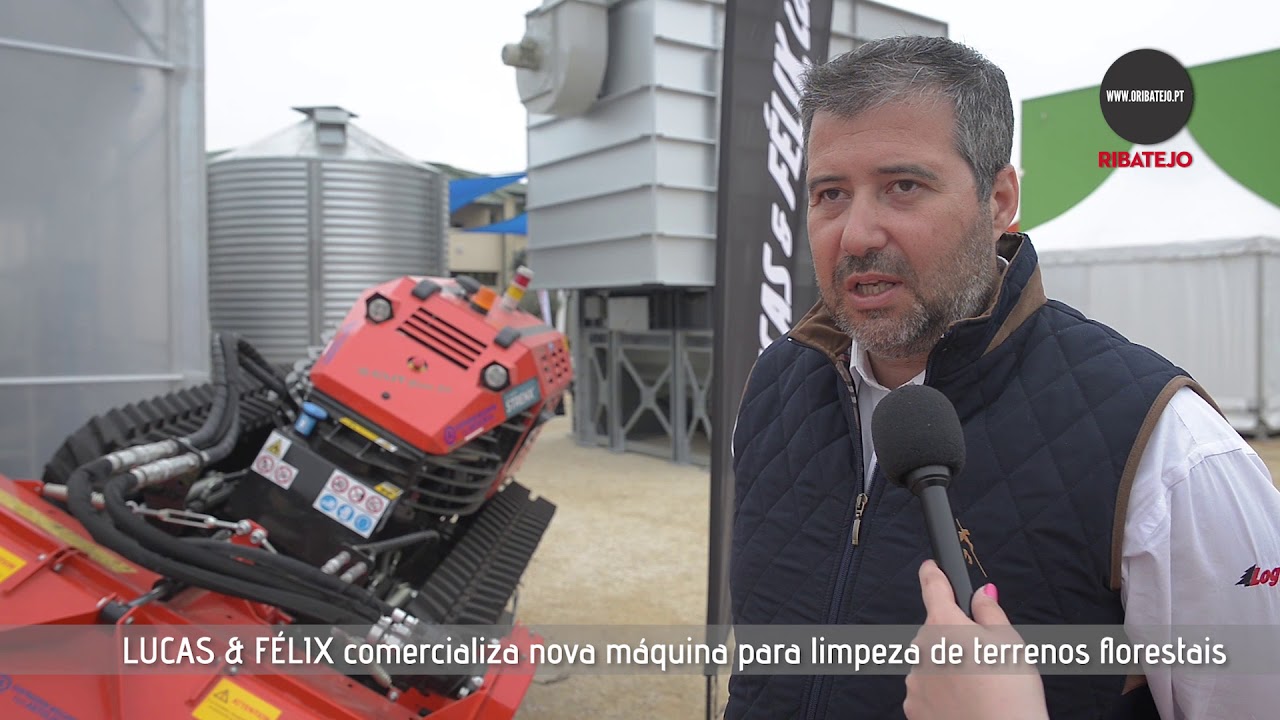Floresta - M&aacute;quina telecomandada para limpar mato na FNA2018