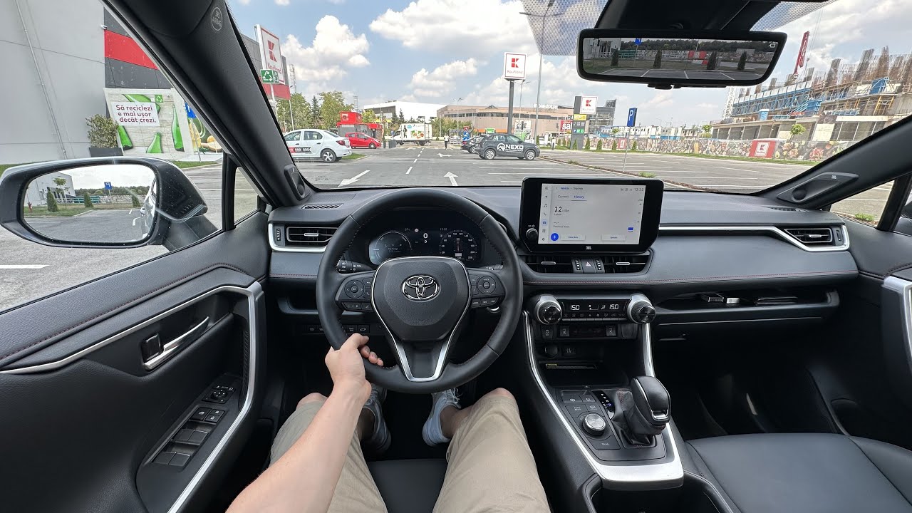 New Toyota RAV4 PHEV Facelift Test Drive POV 2024