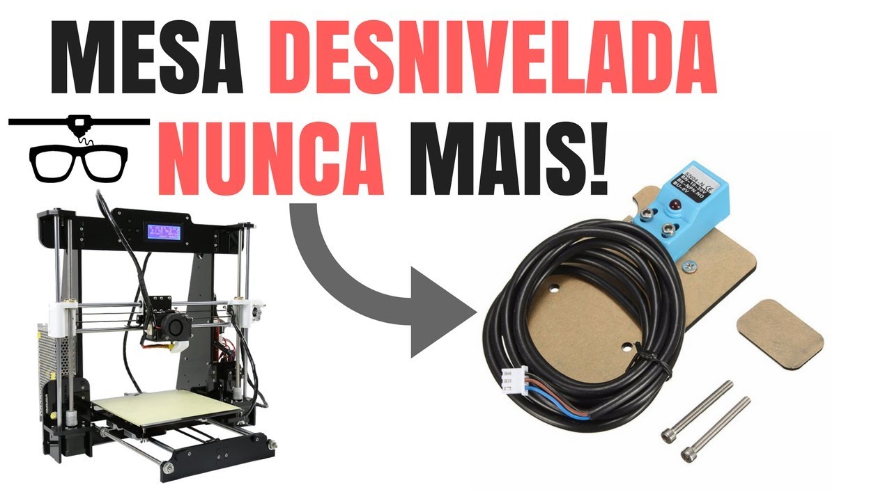 Como Instalar o Sensor de Auto Nivelamento na Anet A8 com o firmware Marlin