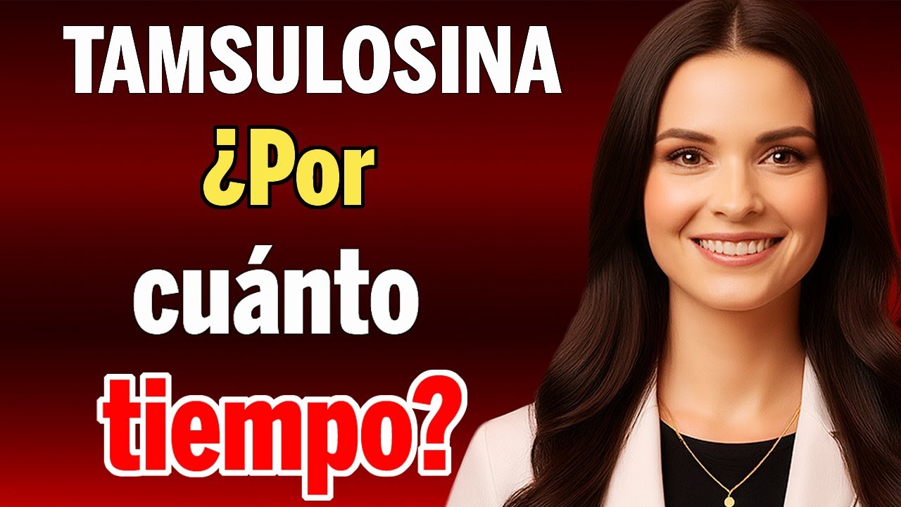 Tamsulosina: ¿para qué sirve y qué es? | Dra. Isabel Rivera
