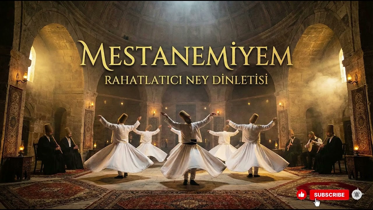 Mestanemiyem 🌙 Ney Dinletisi | Tasavvuf Esintili Huzur Veren Ney Enstrümantal
