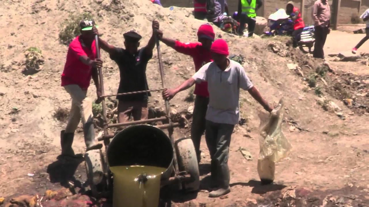 Collecting Human Waste - African Slum Journal