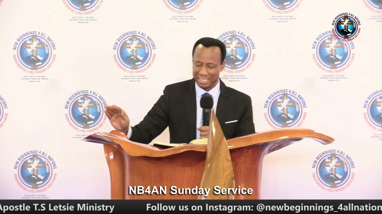NB4AN Sunday Service With Apostle T.S Letsie - 15 February 2026.