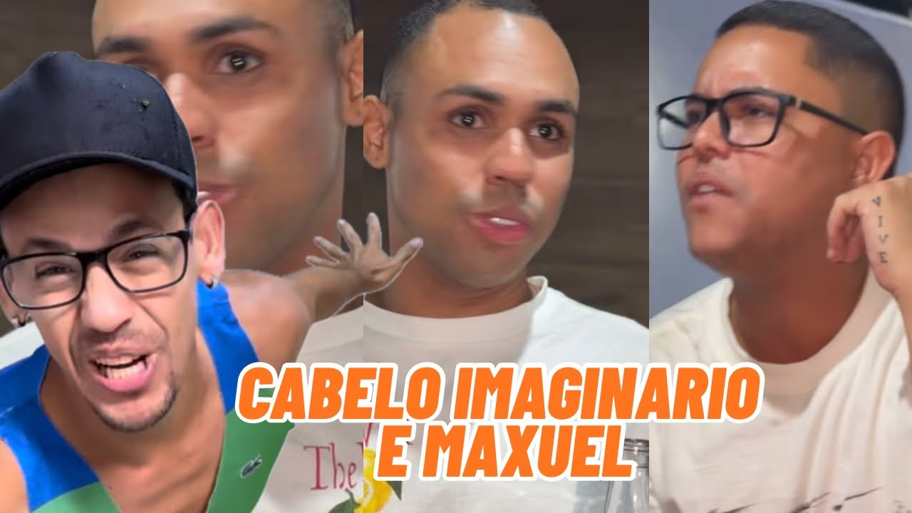 Carlinhos Maia rindo até não aguentar mais | Cabelo Imaginário e Maxuel