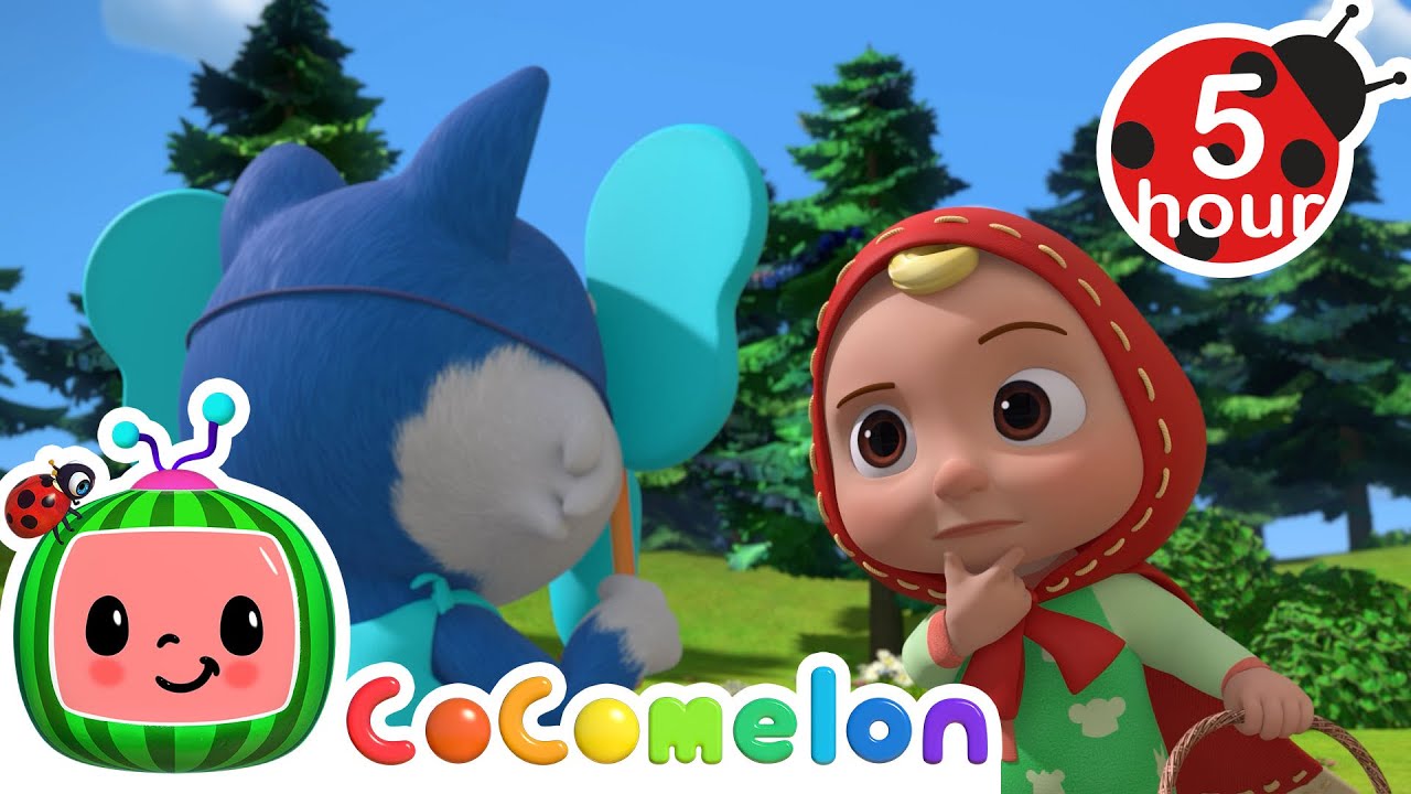 🧑‍🦰 Little Red Riding JJ’s Big Adventure! 🐺🌲 + More | JJ's Animal Time | Animal Adventures