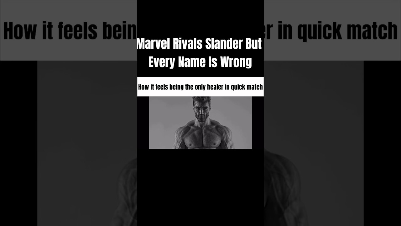Marvel Rivals Slander But&hellip; #gaming #marvelrivals #slandermeme