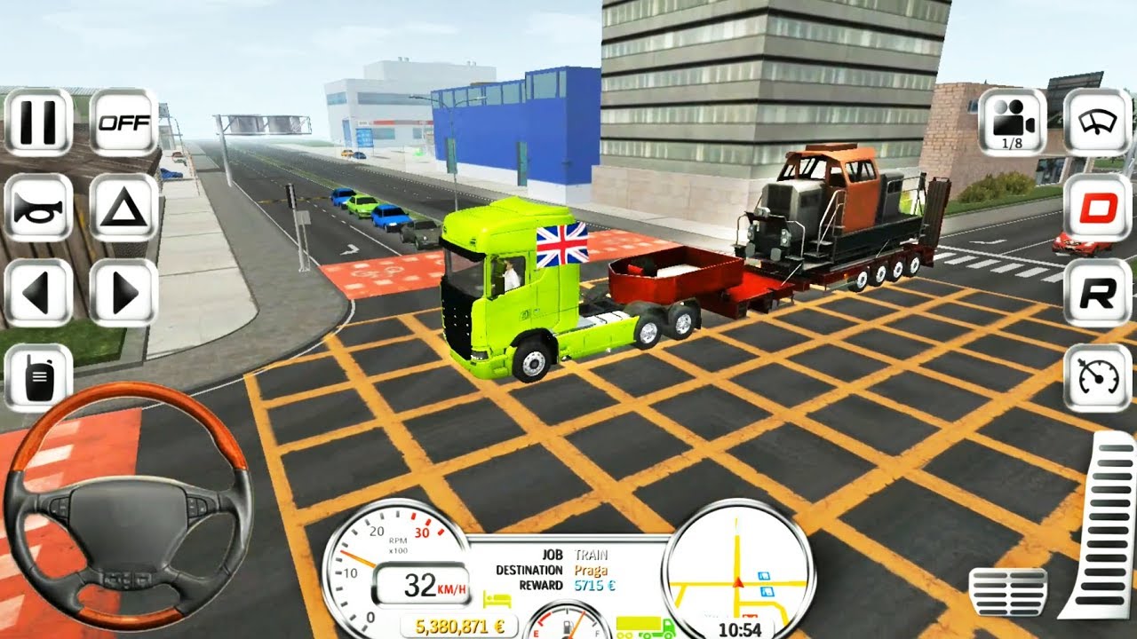 Euro Truck Evolution #2 - Train Transportation - Android Gameplay FHD