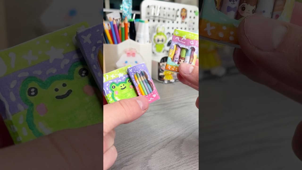 ✏️Cute Mini Diy school supplies! #minipapercraft #papercraft #cutecrafts #craft #crafts #cute