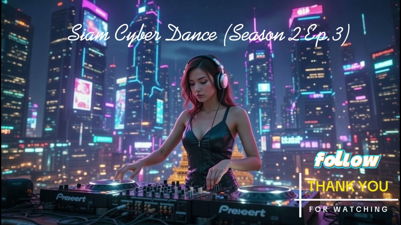 SIAM CYBER DANCE | Full Album | Thai EDM & Cyberpunk Sai-Yor Mix 2026 (S2 Ep.3)