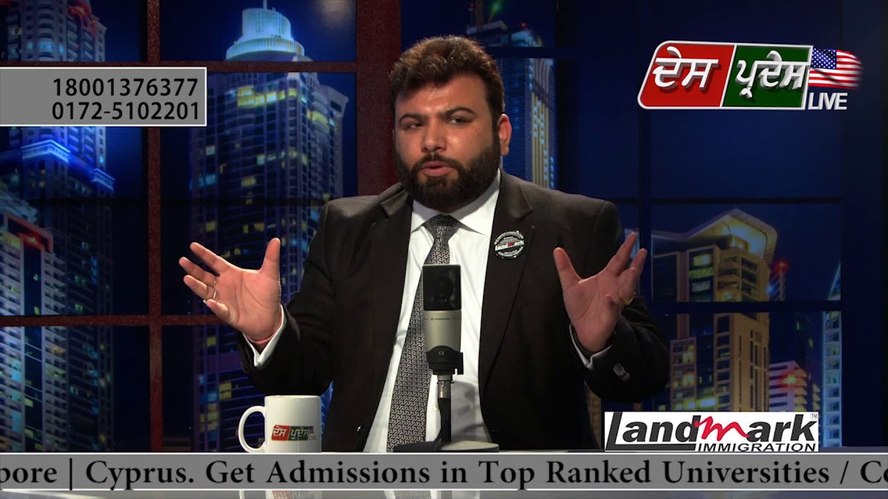 Des Pardes Live With Landmark Immigration  29 JULY 2018