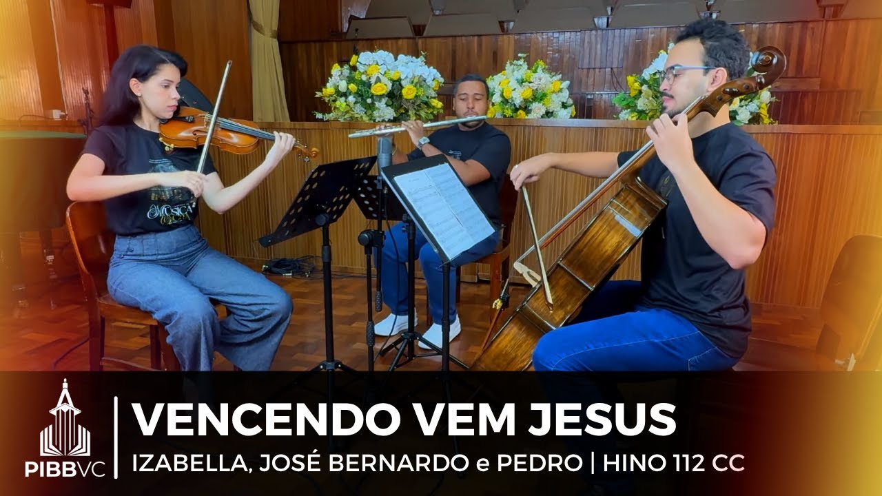 Vencendo Vem Jesus | Pedro, Jos&eacute; Bernardo e Izabella (Hino 112 Cantor Crist&atilde;o) (Instrumental)