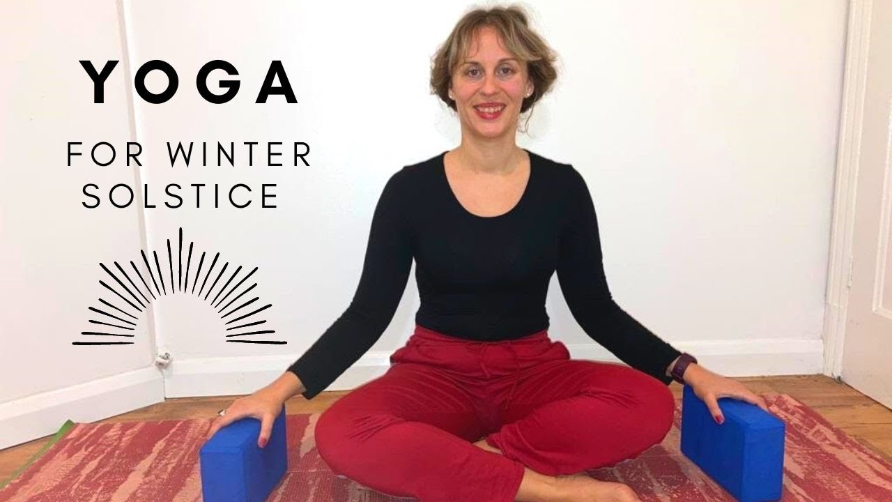 Yoga for Winter Solstice | A wonderful yin class to help you hibernate