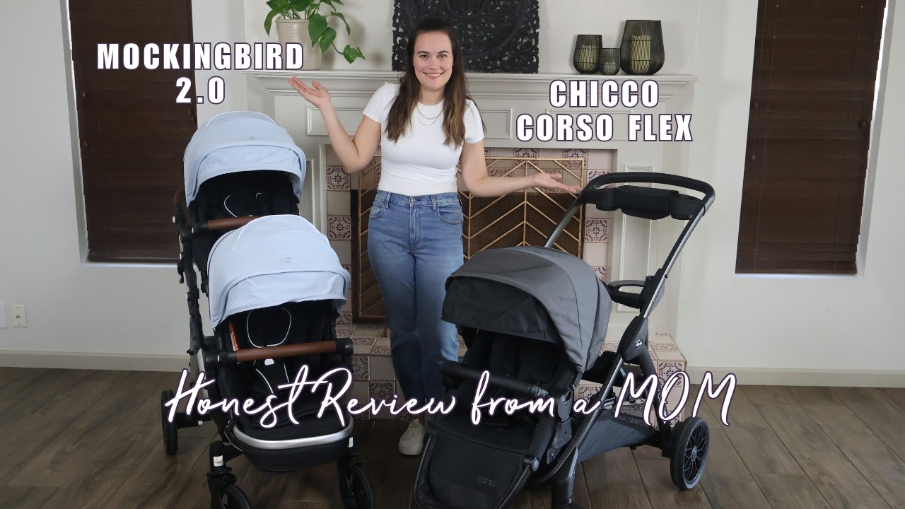 Mockingbird 2.0 vs Chicco Corso Flex | Which is the Best Stroller for Your Family? | Honest Review