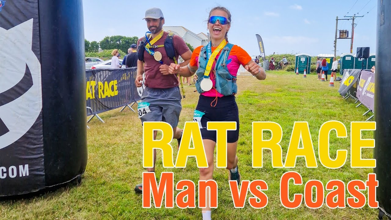 RUNNING 40KM OF CORNISH COAST PATH | RATRACE MAN vs COAST
