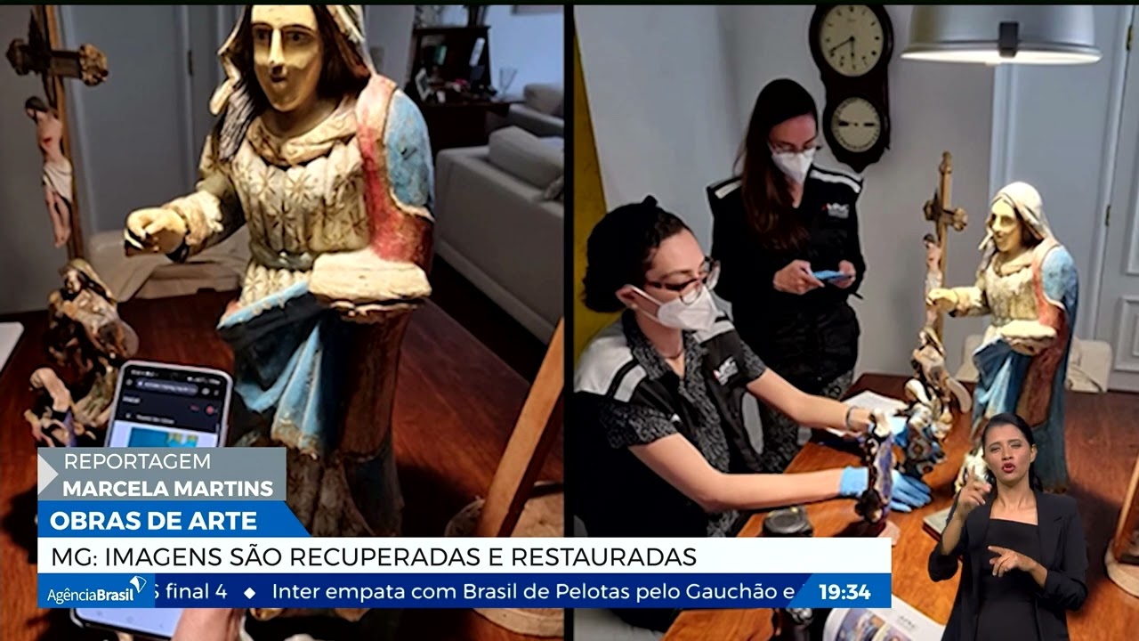 Acervo mineiro de arte sacra recupera duas obras