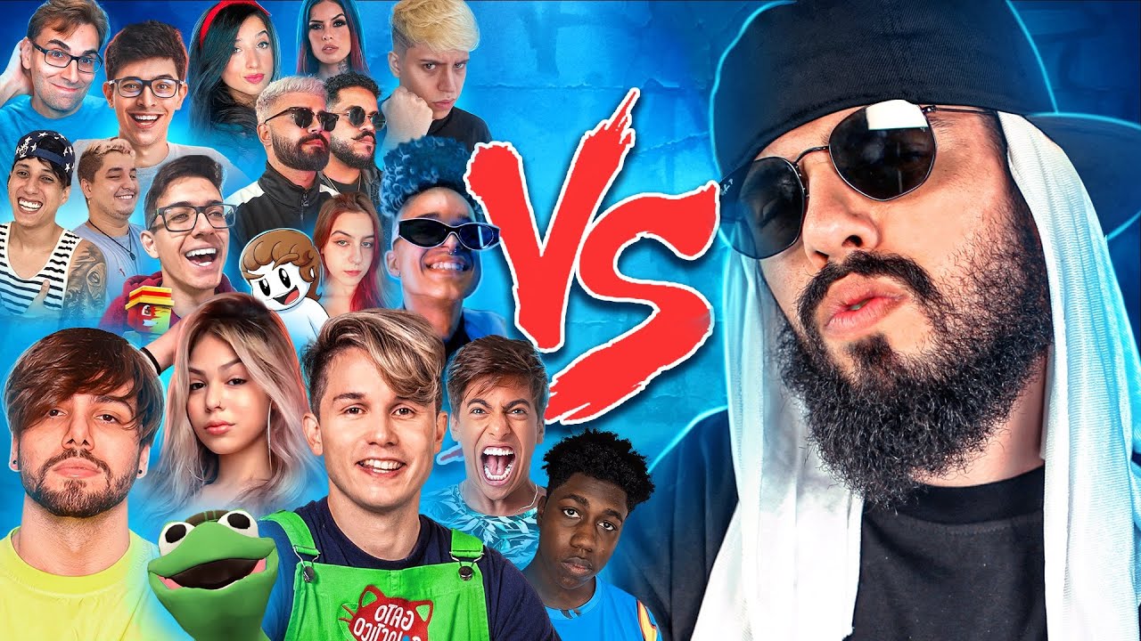 Melhores RIMAS da Batalha de Youtubers 2021