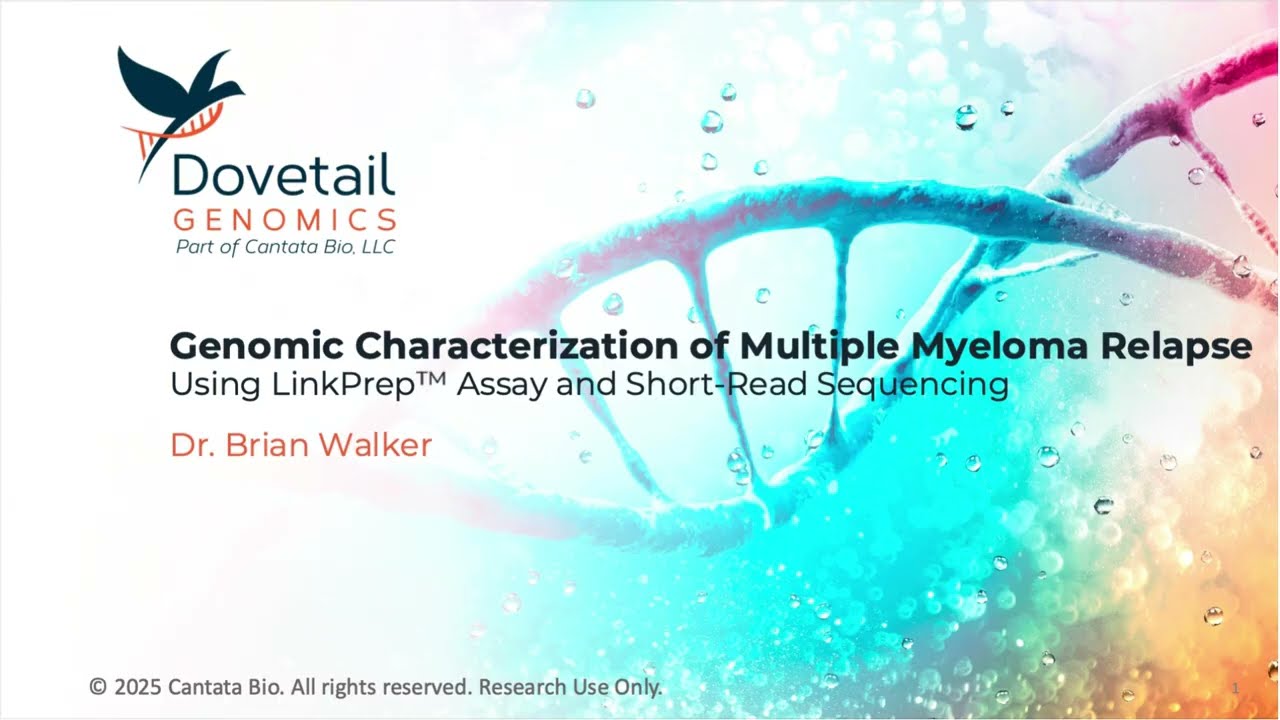 Genomic Characterization of Multiple Myeloma Relapse using LinkPrep™ Assay and Short-Read Sequen...