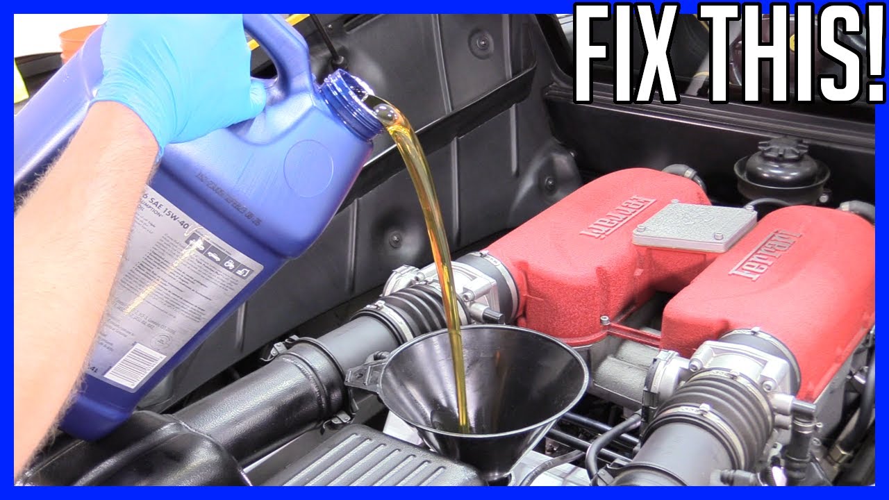 How to Change Oil and Filter Ferrari 360 2000-2005 | How Hard Could it Be?