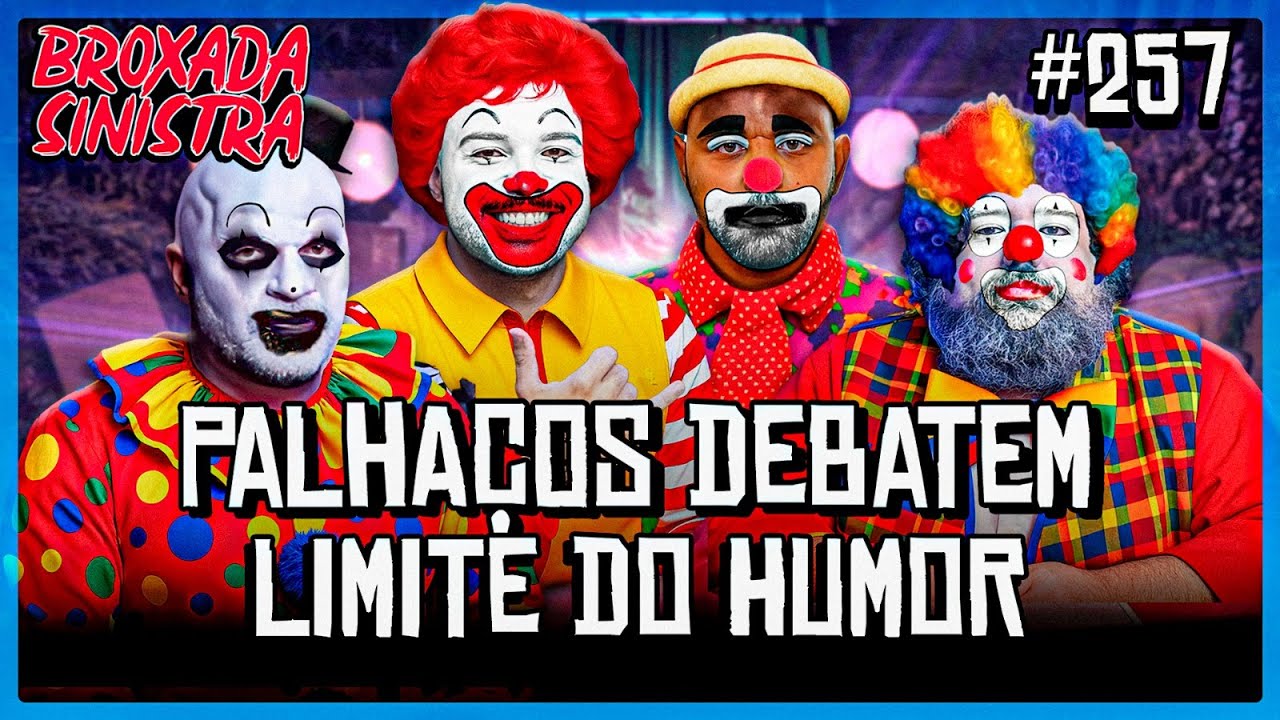 LÉO LINS : PALHAÇOS DEBATEM LIMITE DO HUMOR - #257