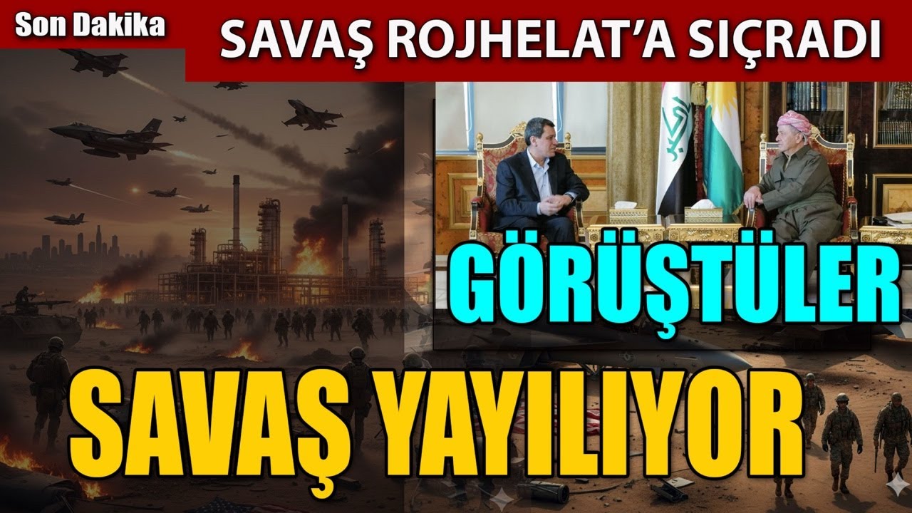 Orta Doğu’da savaş yayılıyor, Rojhelat’aki üsler vuruldu