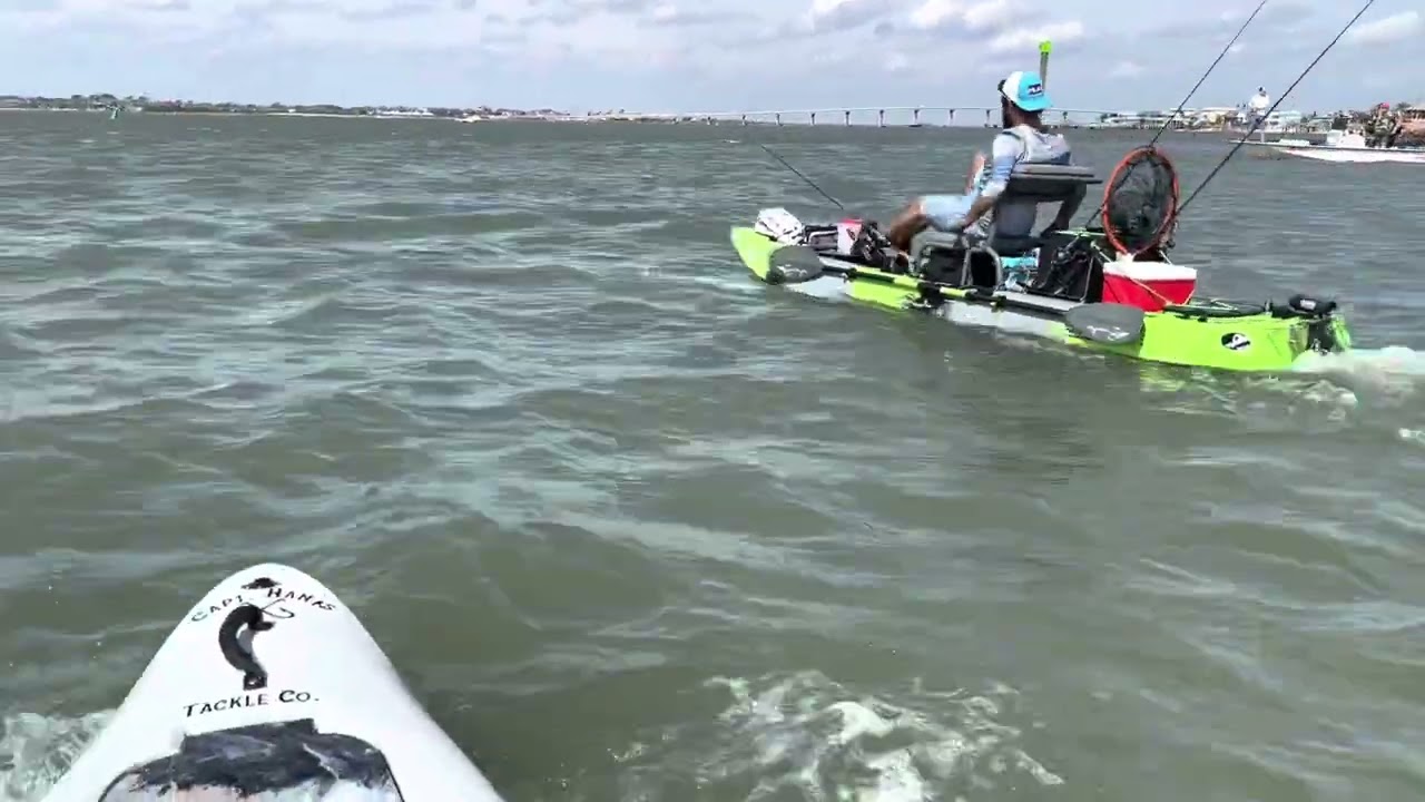 Kaku Zulu in wind and chop