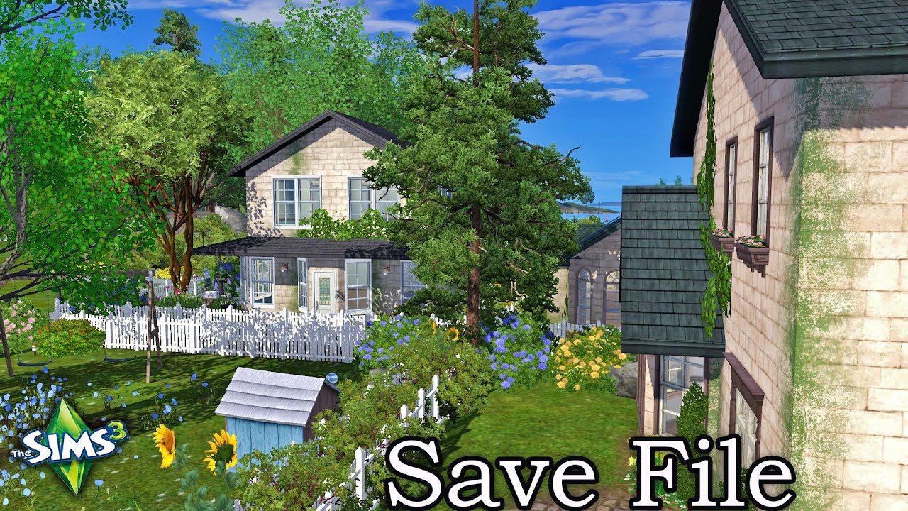 Creating a Save File (Progress) for Saint Greer Islands // The Sims 3