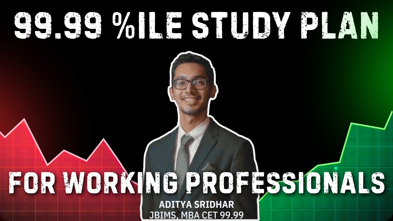 Job + CET? This 99.99%ile Plan Actually Works