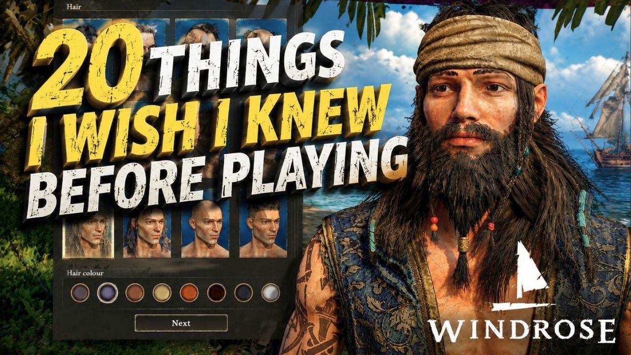 20 вещей, которые я хотел бы знать до начала игры в Windrose!