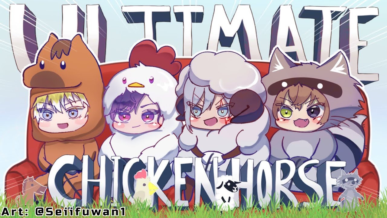 Noctyx Partying Animal Style! - Ultimate Chicken Horse w/ Noctyx 【NIJISANJI EN | Fulgur Ovid】