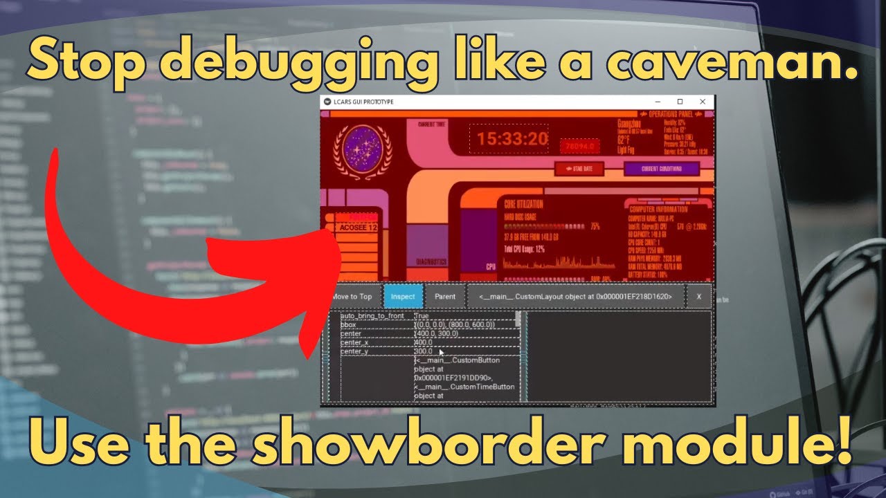 Stop debugging like a caveman and start using the showborder module!
