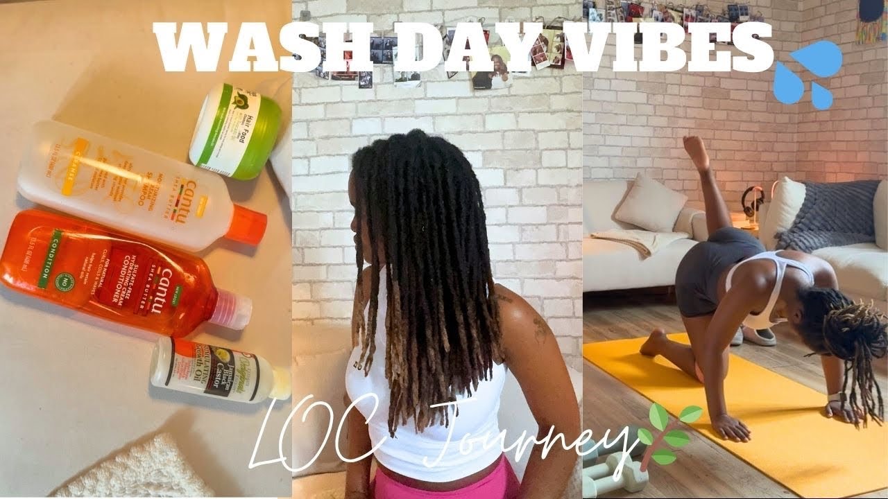 My Real Wash Day Routine + Loc Journey | Self-Care & Hair Love
