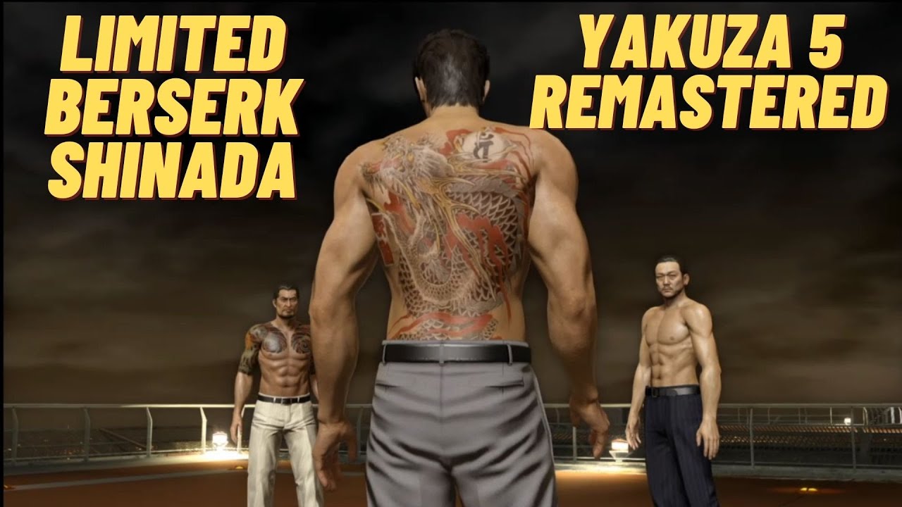 Shinada Limited Berserk - Yakuza 5 Remastered 100% Trophy Guide