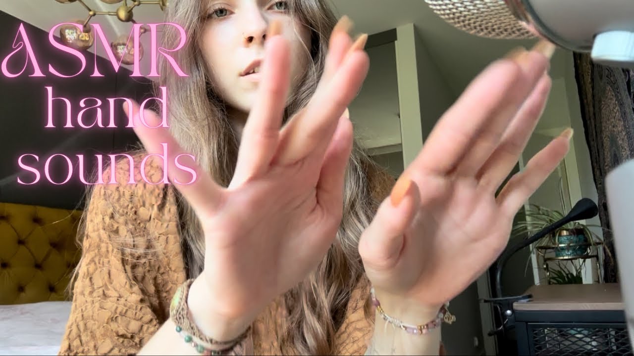 ASMR • pure hand sounds ✨🖖🏼✨
