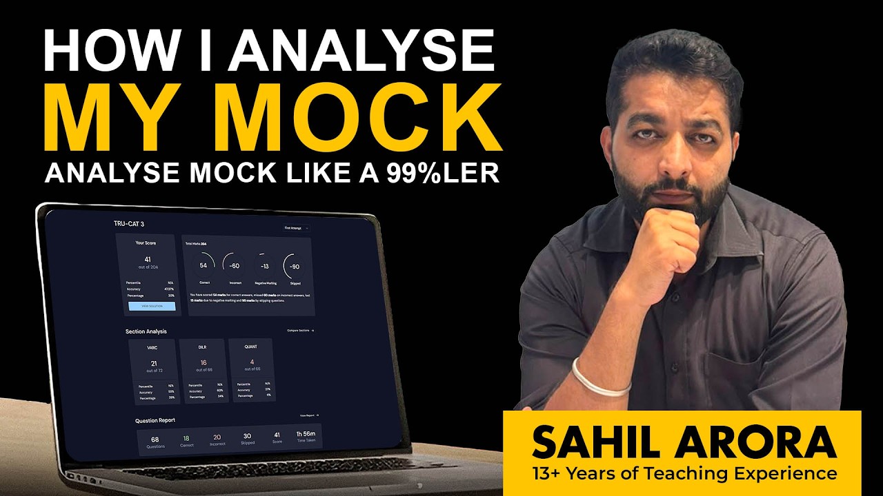 How I Analyse My CAT Mock Like a 99%iler | Complete Mock Analysis Strategy