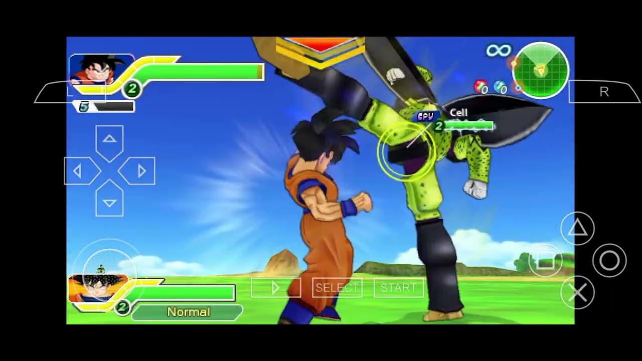 Gohan vs cell fight part 2 