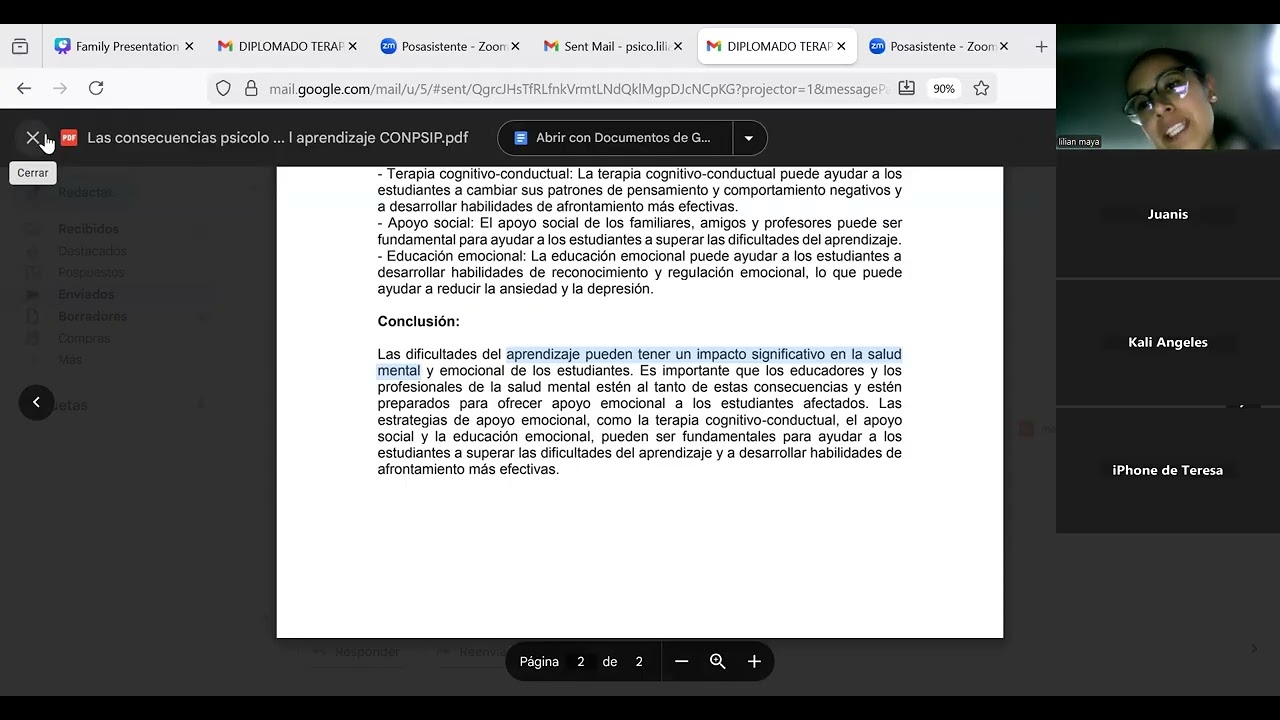 Dificultades en el aprendizaje Modulo I parte 3