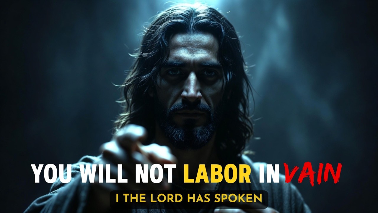 CHOSEN ONE: YOU WILL NOT LABOR IN VAIN  I THE LORD HAS SPOKEN | POWERFUL