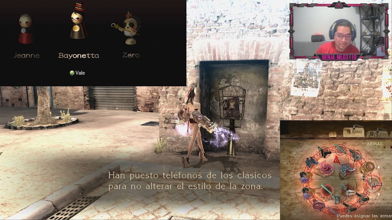 Bayonetta 1 - Truco de los telefonos (Desbloquear objetos)