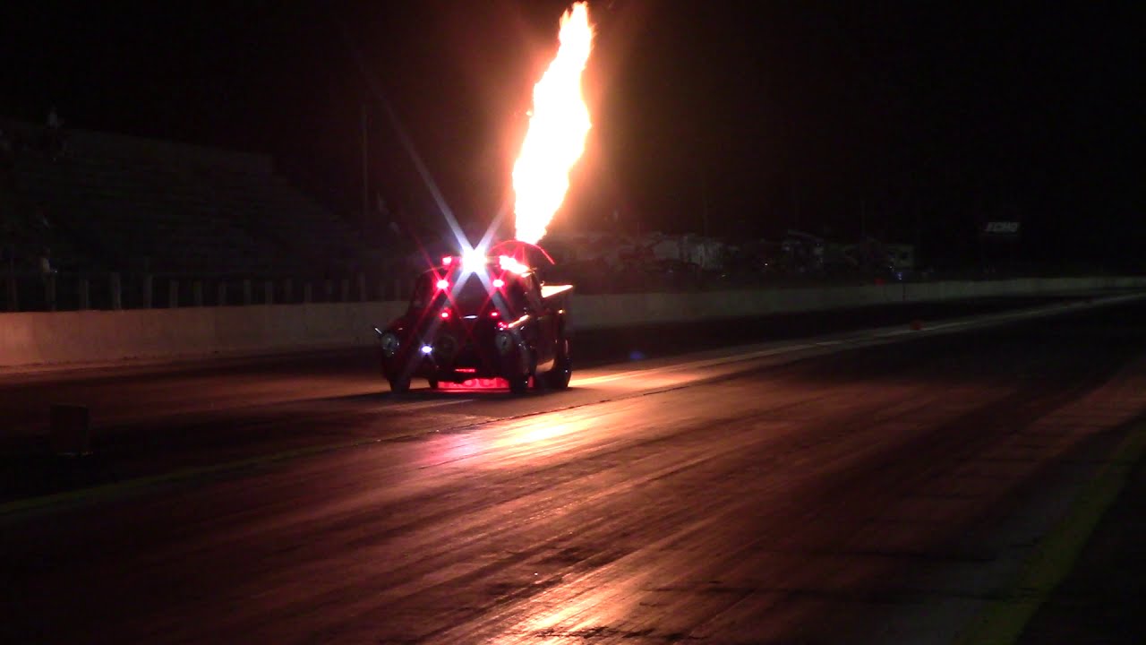 Crazy Fire Truck Wheelstander