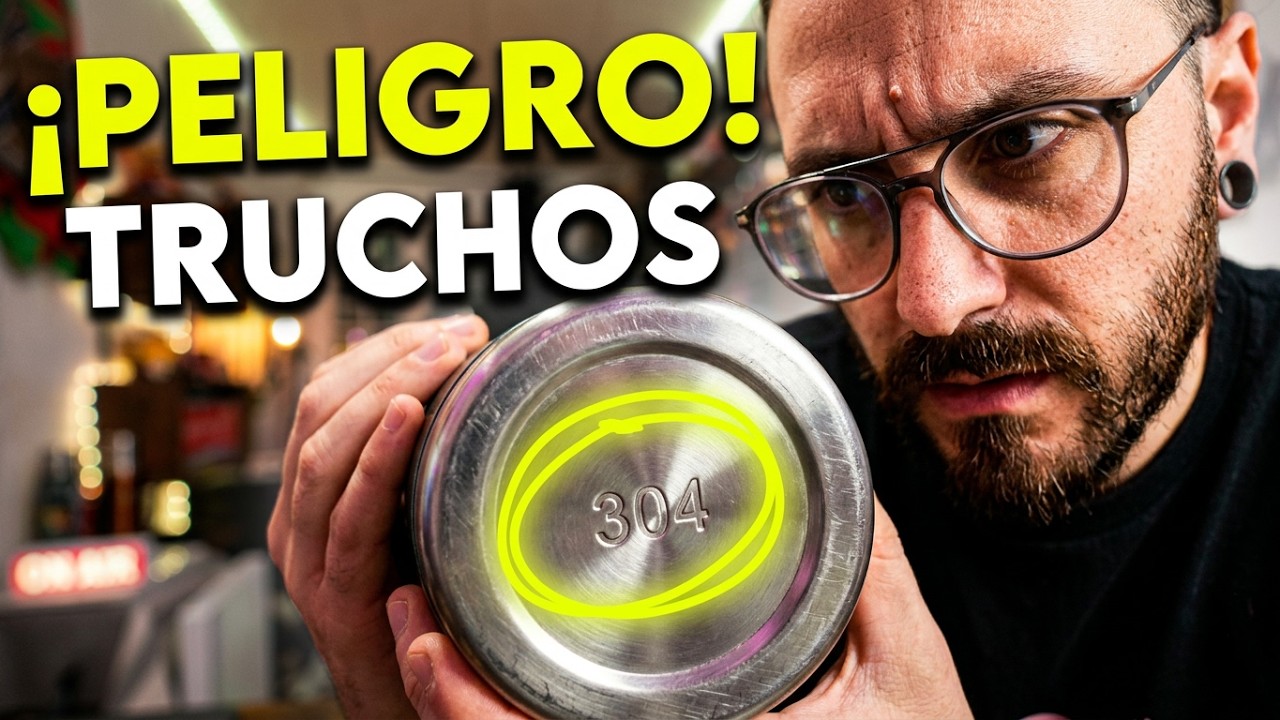 ¿Tu termo es de ACERO REAL? 🛡️ (304 vs Imitaciones)