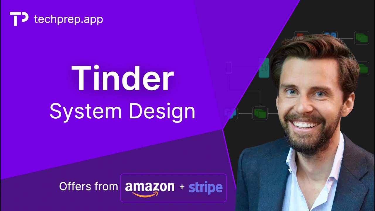 Tinder: System Design Interview (Stripe & Amazon Offers)