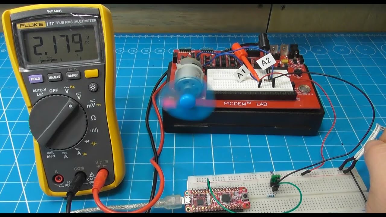 Tutorial № 7 - Creating a PWM on a PIC32 microcontroller using HARMONY v3 (part 2)