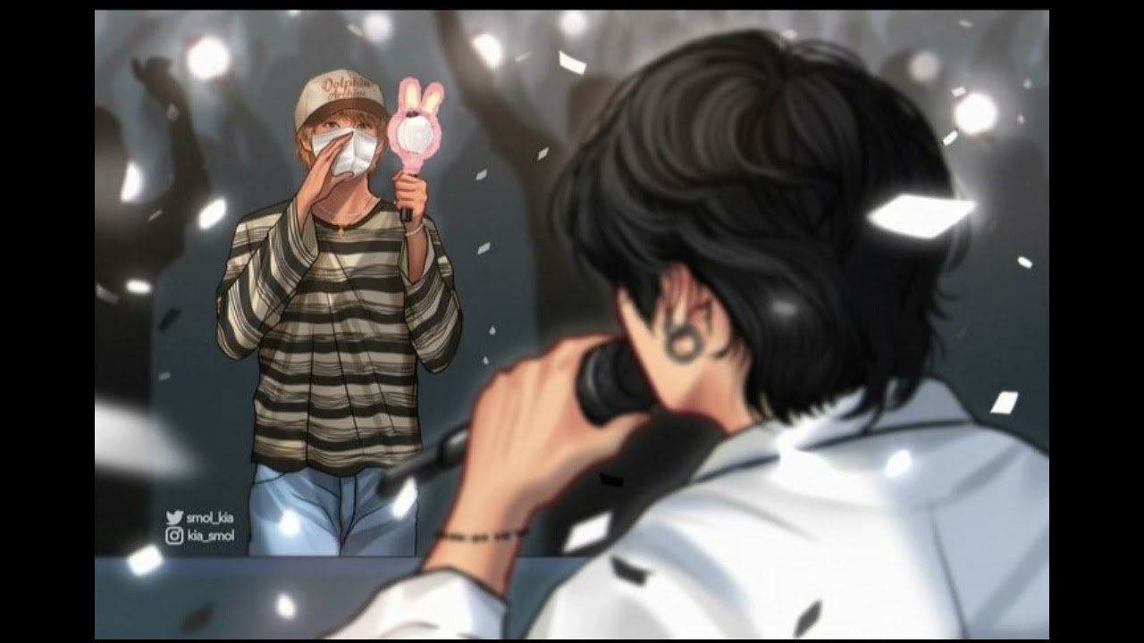Taekook fanart (nothing like us)