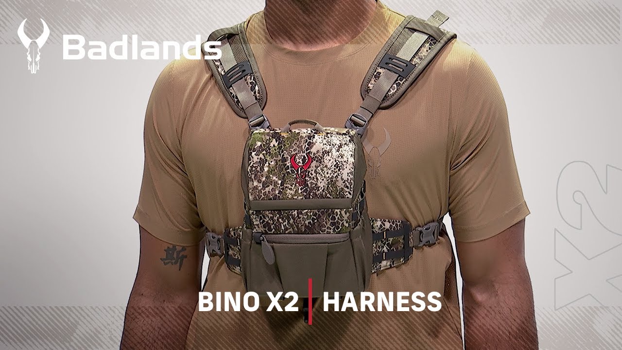 Badlands&rsquo; New Bino X2 Harness: Roomy, Adaptable, Quiet and Built for Hunting