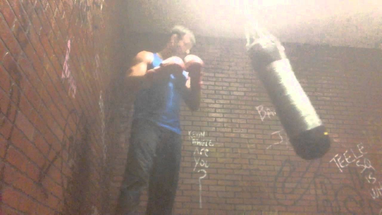 Keaton Van Thof Boxing Training - Heavy Bag