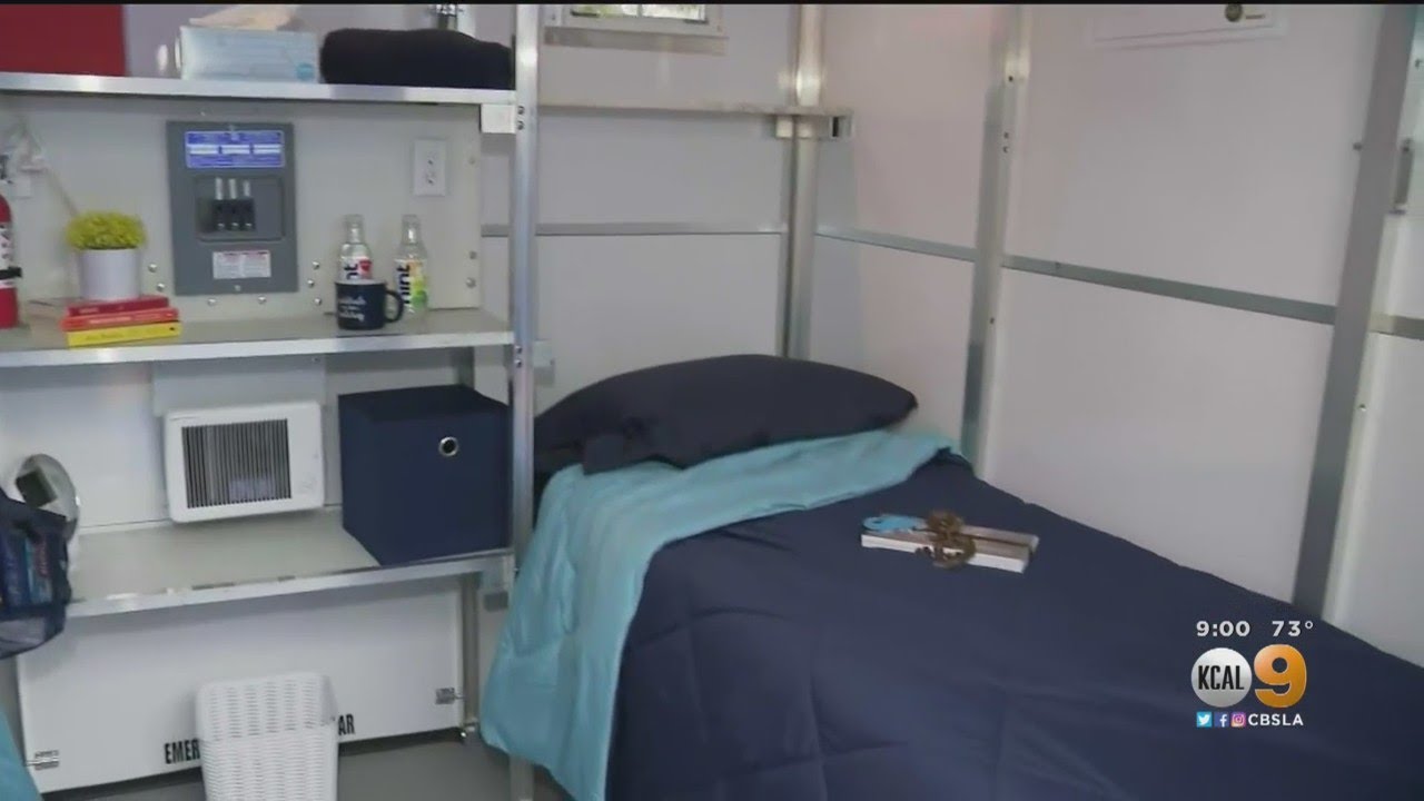 Homeless Encampment In Eagle Rock To Turn Into Tiny Home Village To Provide Temporary Housing For Un