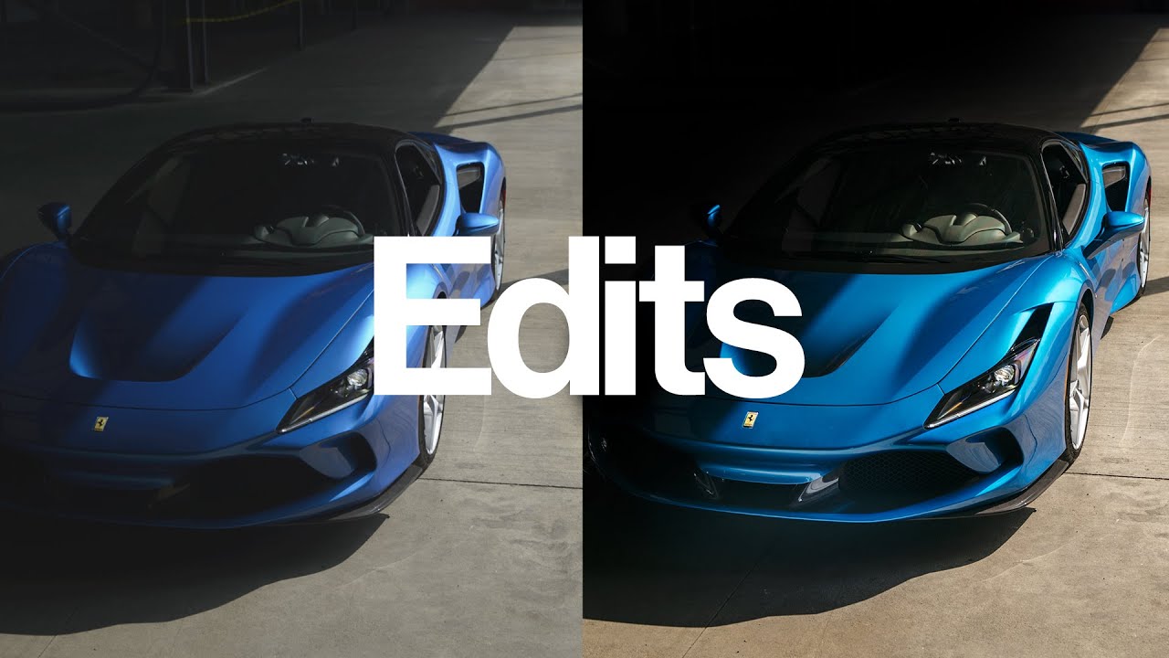 How I Edit Car Photos