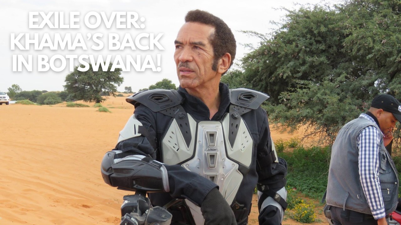 Ian Khama's Countdown Sparks Frenzy! | Botswana’s Exiled Leader Set to Return